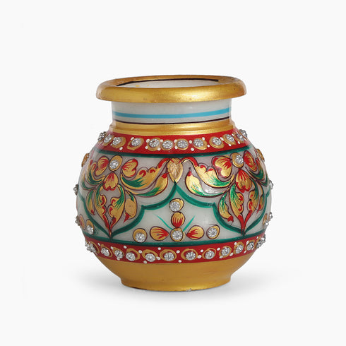 Crimson Rosella Marble Kalash