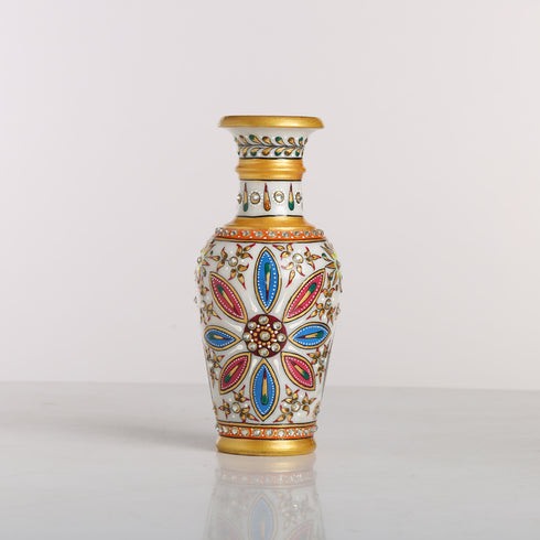 Mayur Pure Marble Vase