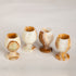 Vintage Marble Goblet Shot Glasses (Set of 2)