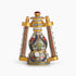 Hand-Painted Marble Lantern Lamp