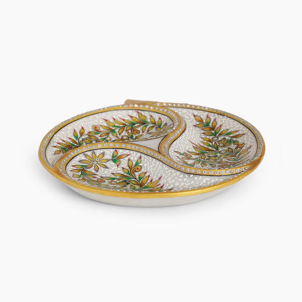 Royal Pushpa / Dry Fruit Marble Platter