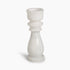 Pure White Marble Pillar Candle Holder